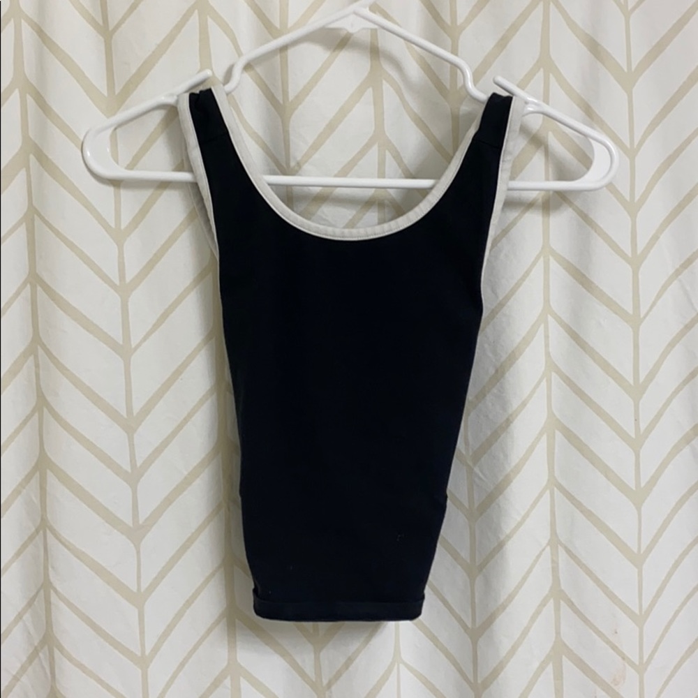 Urban outfitters mesh cropped tank top